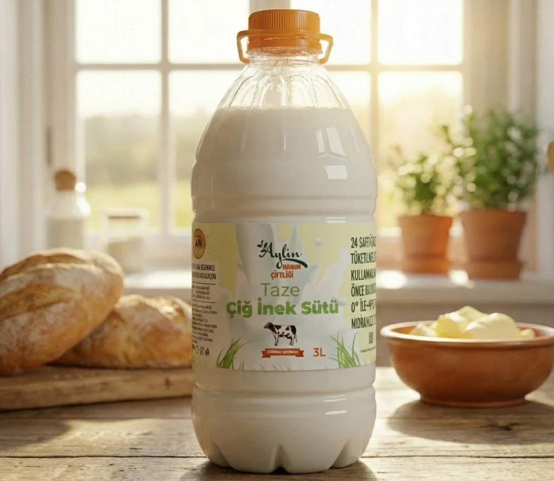 Organik Çiğ Süt 3 litre — 1